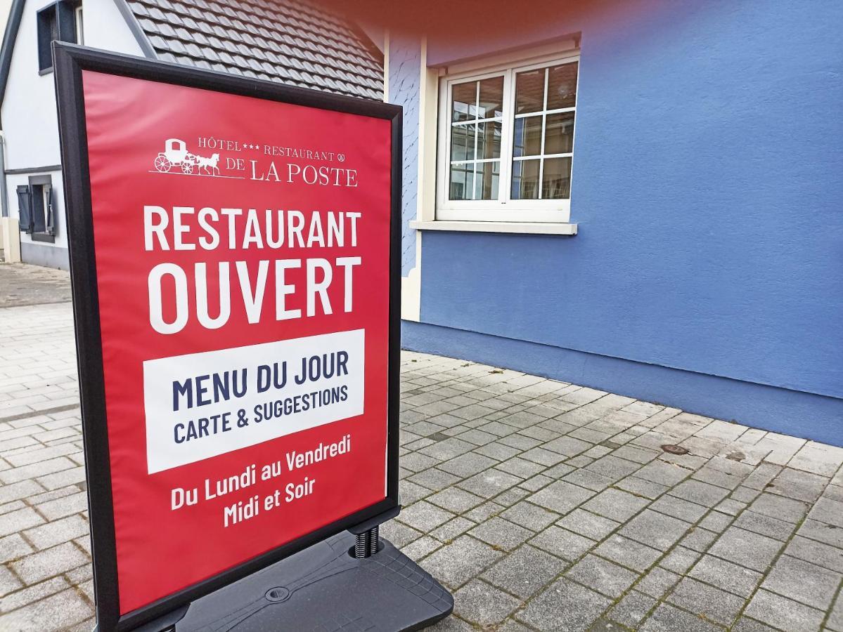 בנצנהיים Hotel Restaurant De La Poste Mulhouse Ottmarsheim מראה חיצוני תמונה